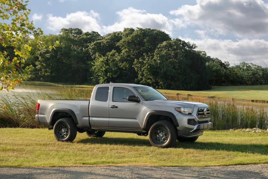 2019 Toyota Tacoma SX Package parked in a field