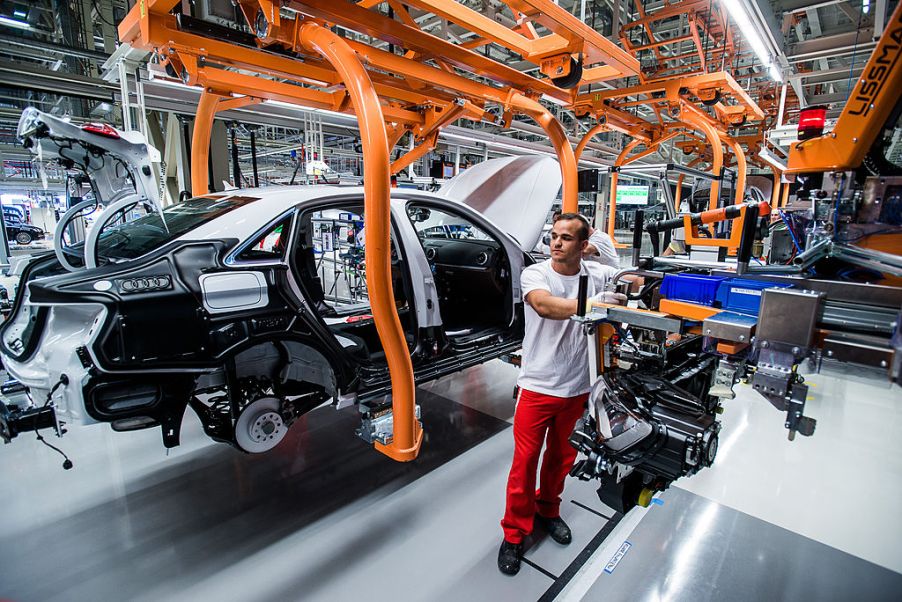 Tour Of Audi AG's Hungarian Factory