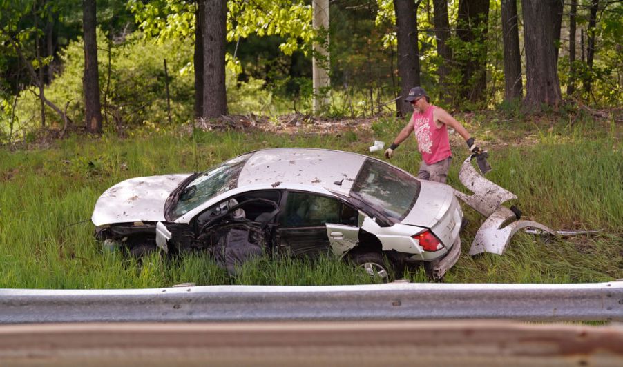 Accident on Maine Turnpike in Scarborough