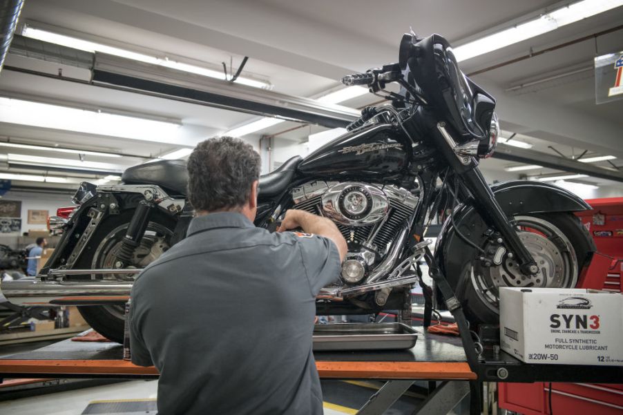 Inside A Harley-Davidson Inc. Dealership As Motorcycle Maker Contemplates Move Overseas