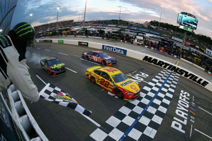 NASCAR starting line