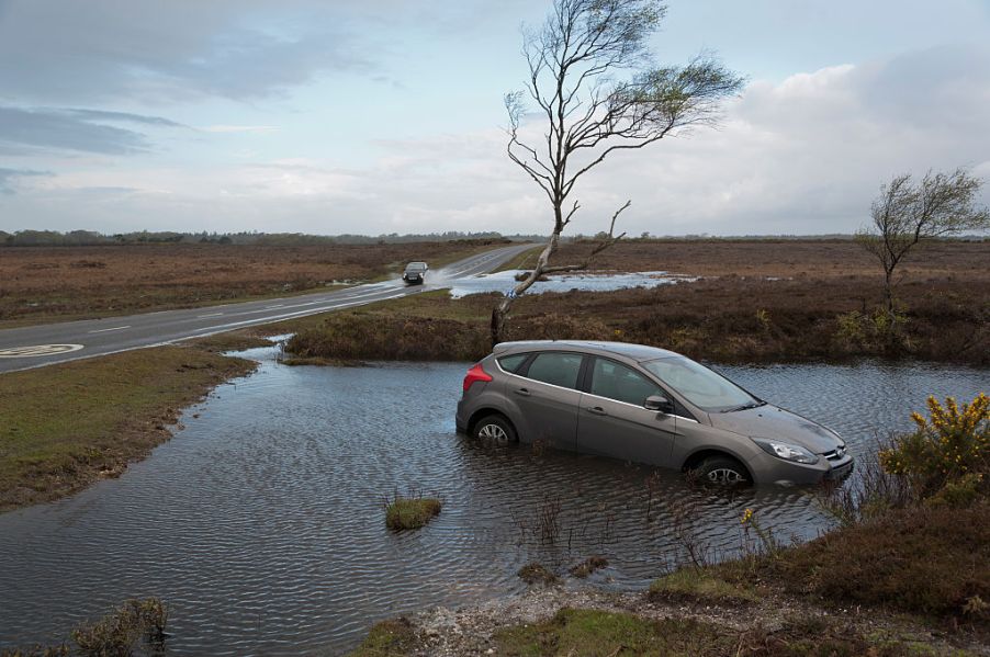 Cars that have been flooded can smell like mildew