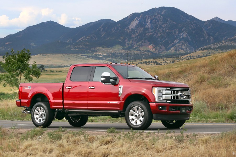 2017 F-250 Super Duty 4X4 Crew Cab Platinum