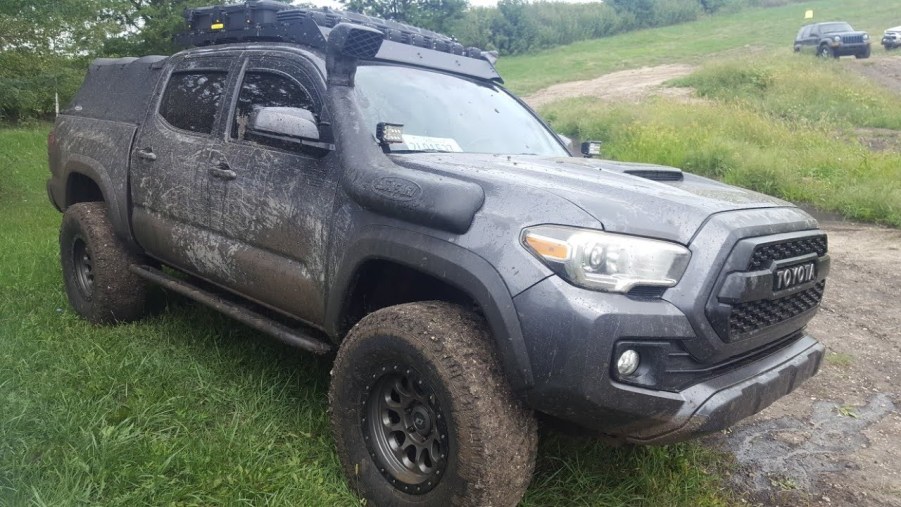 Toyota Tacoma at River Road Rally Park