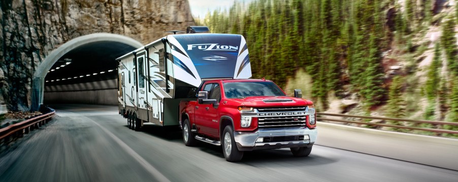 2020 Chevrolet Silverado 2500HD LTZ Z71 with trailer