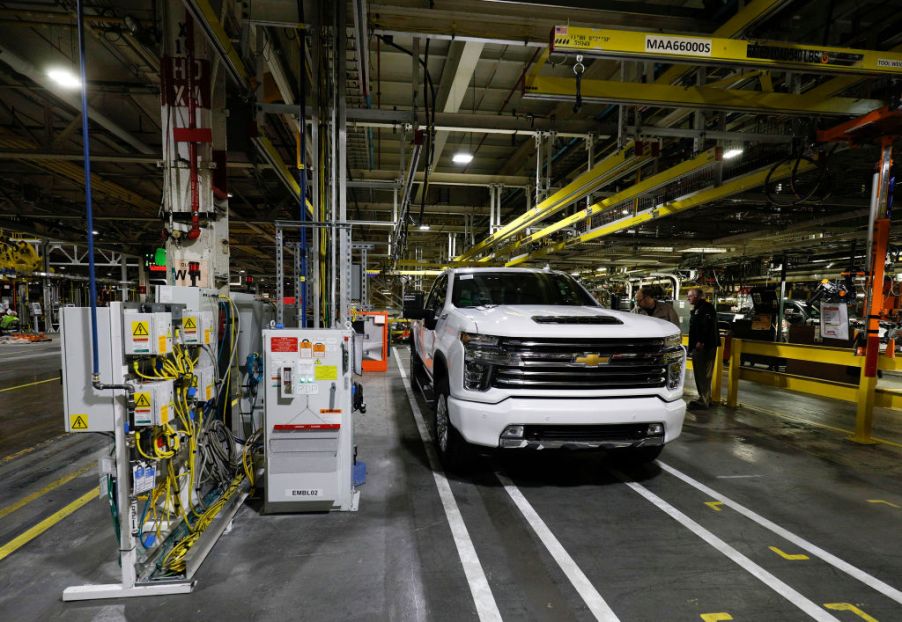 2020 Chevy Silverado 1500 production lona