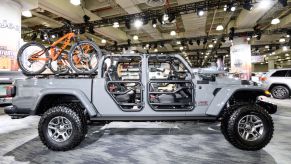 Jeep Gladiator Rubicon seen at the New York International Auto Show