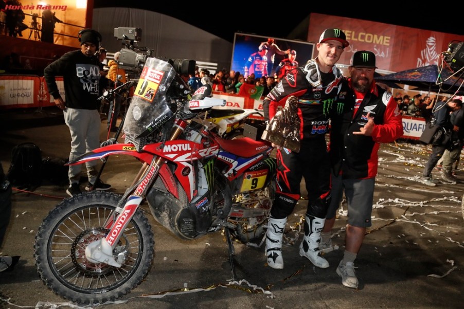 2020 Paris-Dakar Rally winner Ricky Brabec