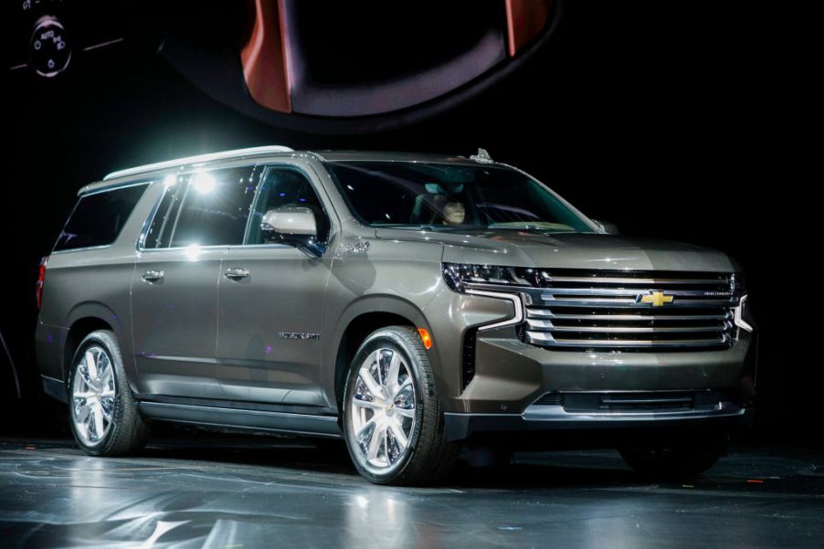 The new 2021 Chevy Suburban unveiling