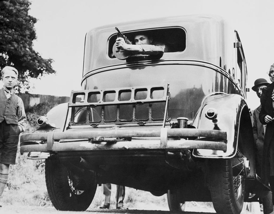 Al Capone's Cadillac on display