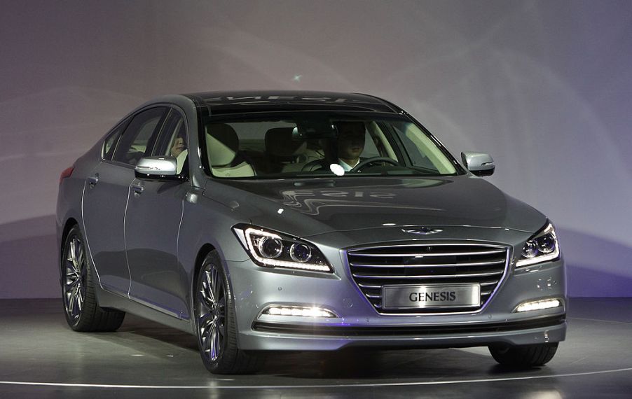 Hyundai unveiling it's new luxury brand Genesis