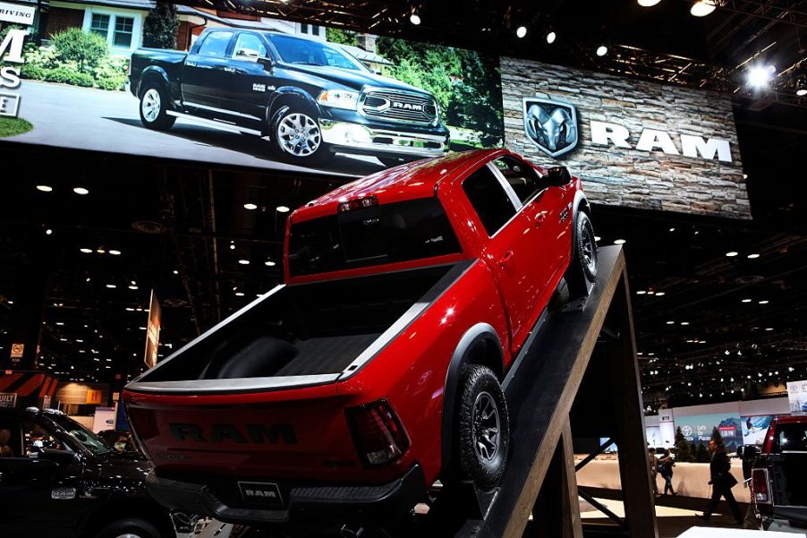 2016 RAM 1500 truck is on display at the 108th Annual Chicago Auto Show