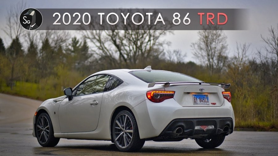 2020 Toyota 86 TRD rear