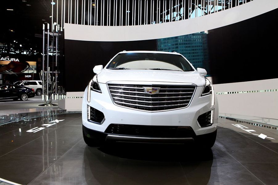 2016 Cadillac XT5 is on display at the 108th Annual Chicago Auto Show at McCormick Place