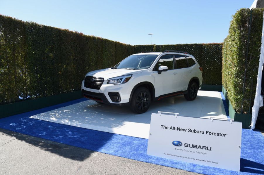 The All-New Subaru Forester on display during the 2019 Film Independent Spirit Awards