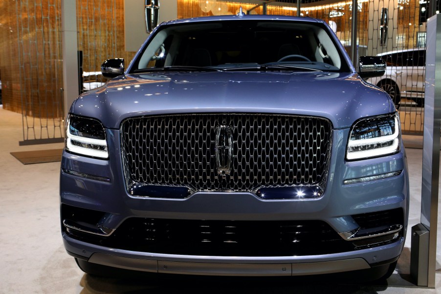 2020 Lincoln Navigator is on display at the 112th Annual Chicago Auto Show at McCormick Place