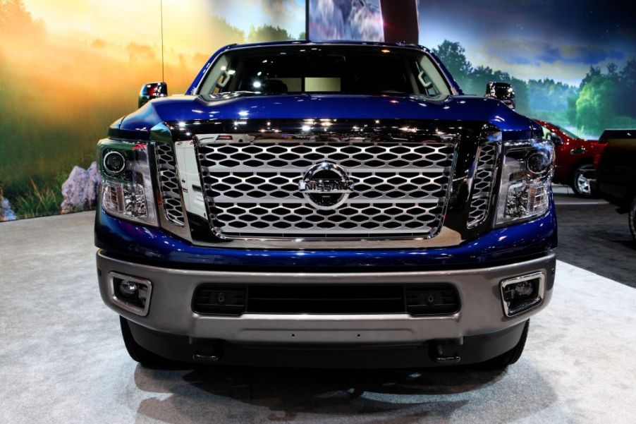 2017 Nissan Titan XD is on display at the 109th Annual Chicago Auto Show at McCormick Place