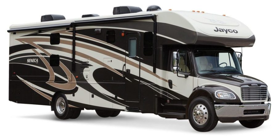 Freightliner custom chassis for an RV