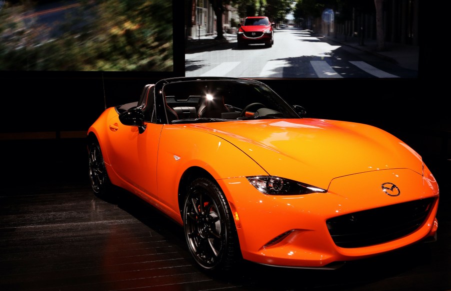 Mazda celebrates the 30th Anniversary of the Miata with the 2019 Mazda MX-5 Miata at the 111th Annual Chicago Auto Show