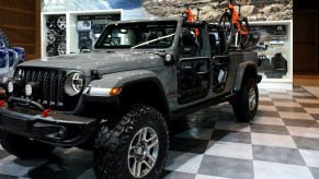 2020 Jeep Gladiator in the Mopar Garage at the 111th Annual Chicago Auto Show