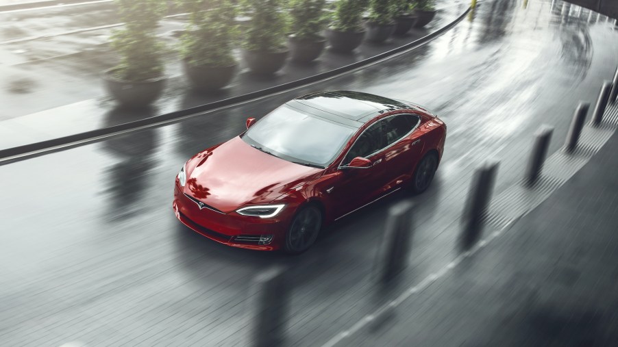 The Tesla Model S Performance offers a 2.3-second 0-60 time and over 350 miles of available range.