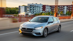 The Honda Insight is a fuel-efficient hybrid-powered vehicle.