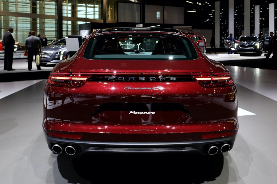 2019 Porsche Panamera 4S is on display at the 111th Annual Chicago Auto Show