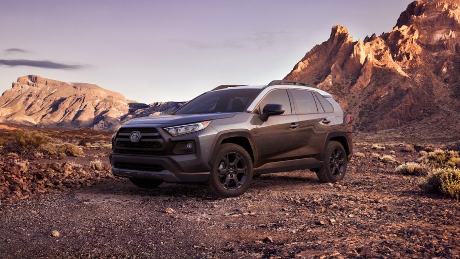 2021 Toyota RAV4 off-roading