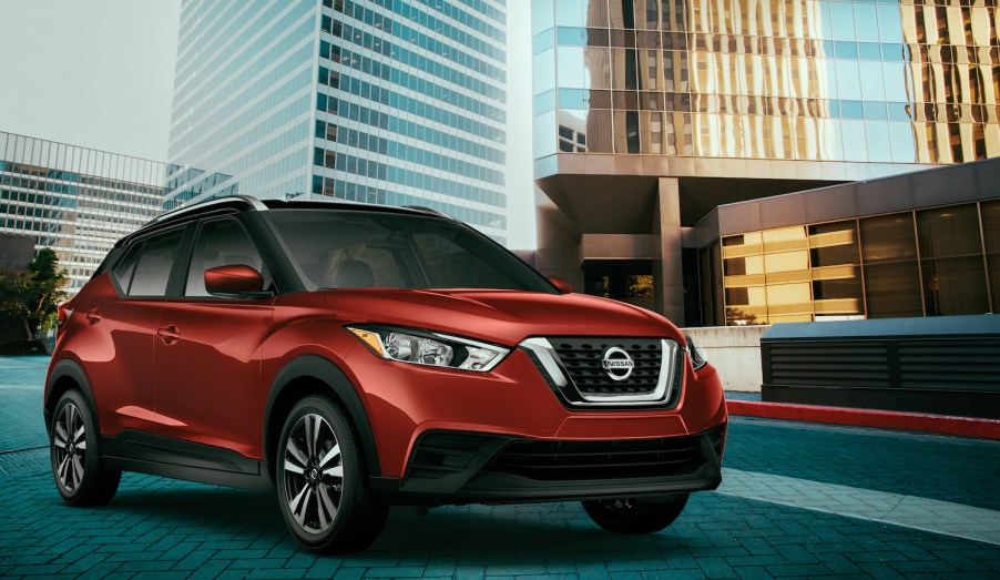 2020 Nissan Kicks driving