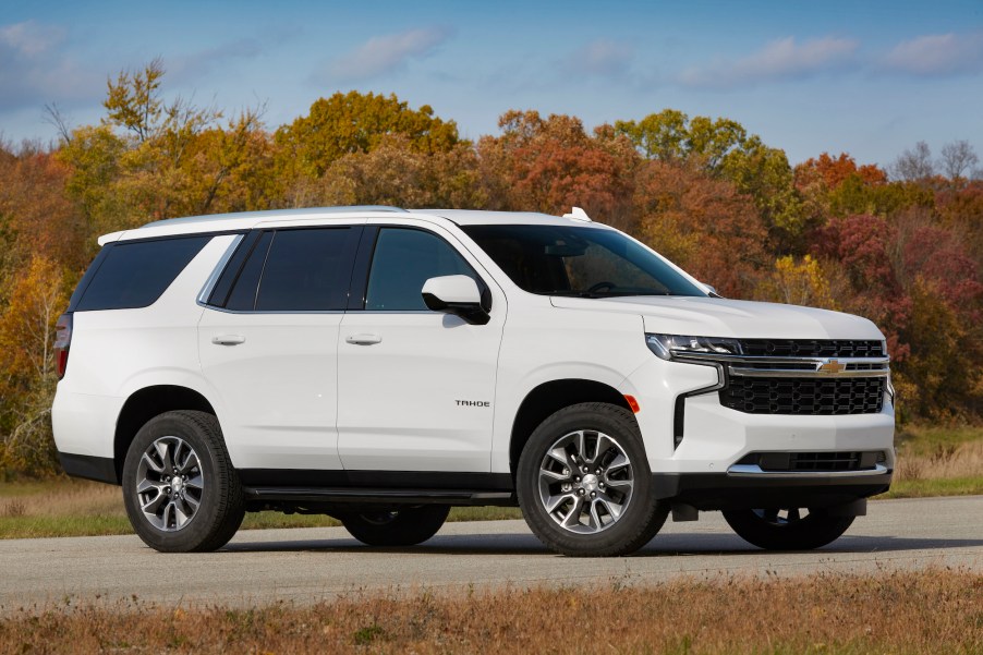 2021 Chevy Tahoe LS with the 3.0L Duramax Turbo-Diesel