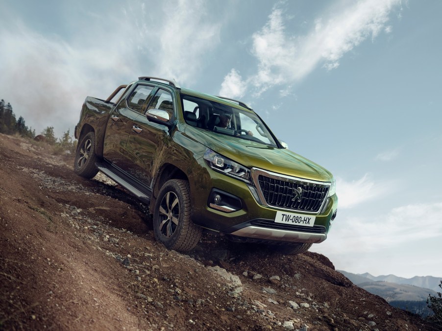 2021 Peugeot Landtrek on mountain