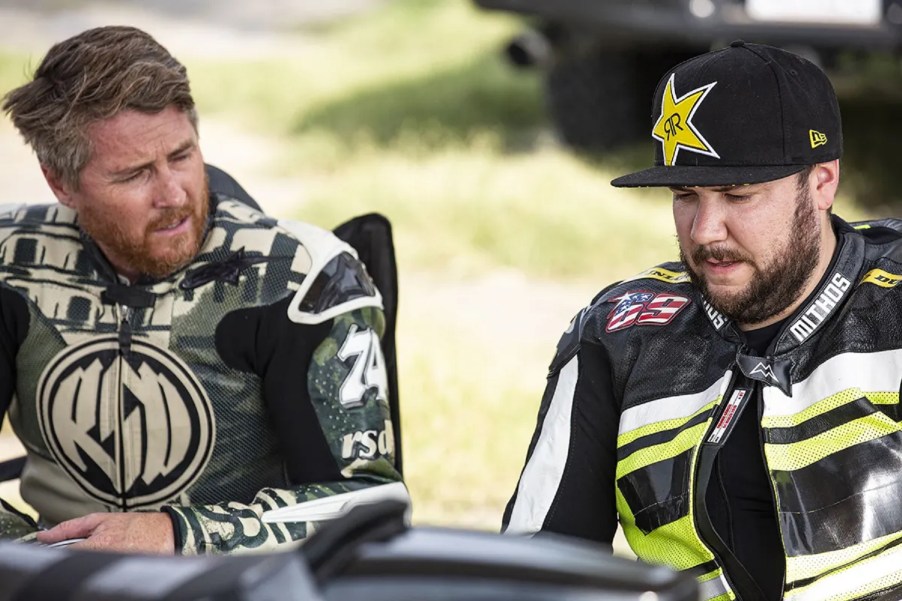 Frankie Garcia with Roland Sands