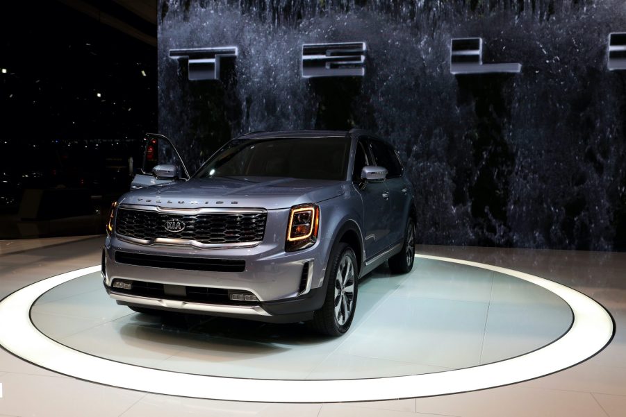 2020 Kia Telluride is on display at the 111th Annual Chicago Auto Show at McCormick Place