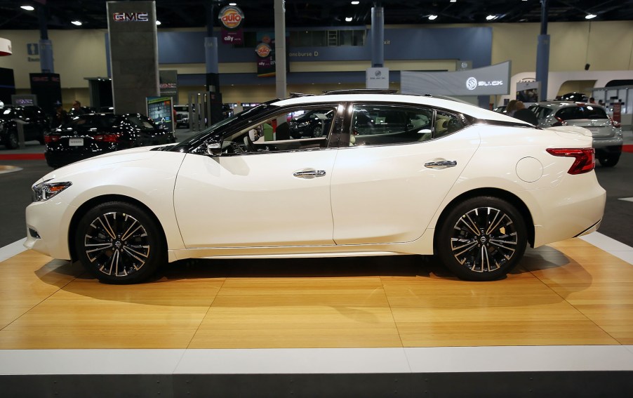 2016 Nissan Maxima at Miami Beach International Auto Show at the Miami Beach Convention Center