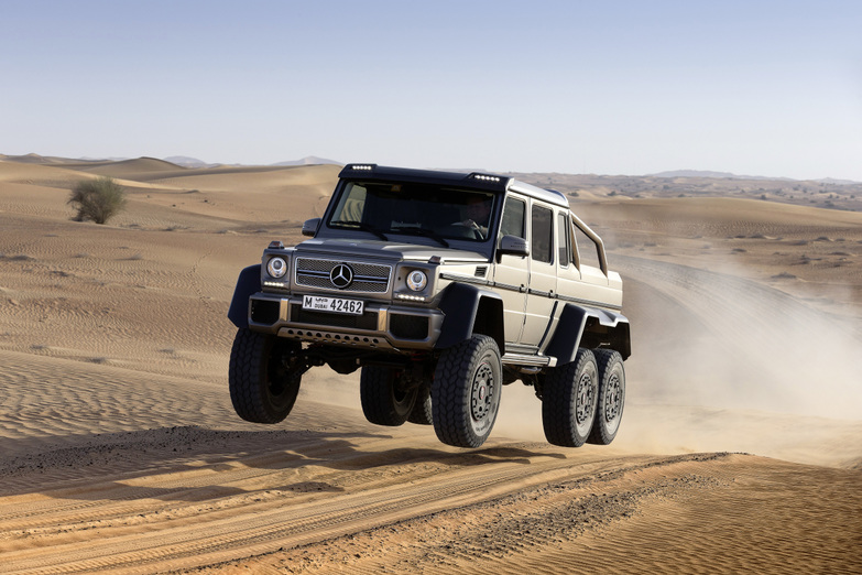 A Mercedes-Benz G63 AMG 6x6