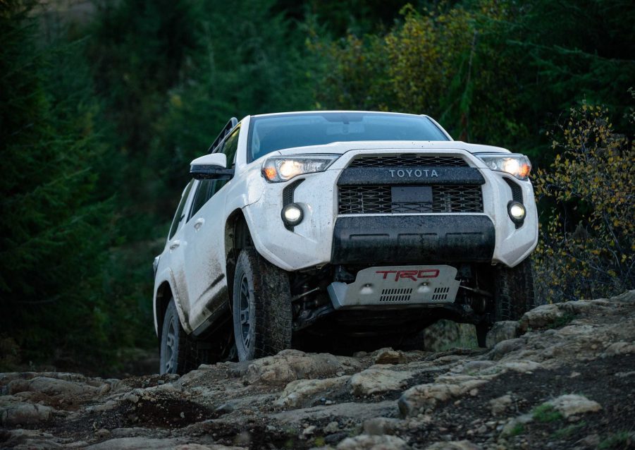 2020 Toyota 4Runner TRD Pro off-roading