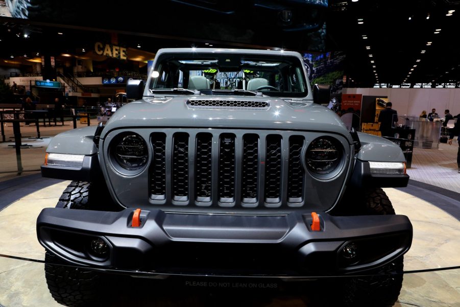 2020 Jeep Gladiator Sport is on display at the 112th Annual Chicago Auto Show