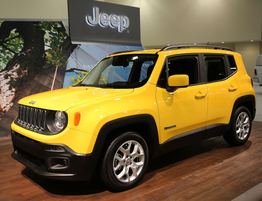 2016 Jeep Renegade at Miami Beach International Auto Show at the Miami Beach Convention Center