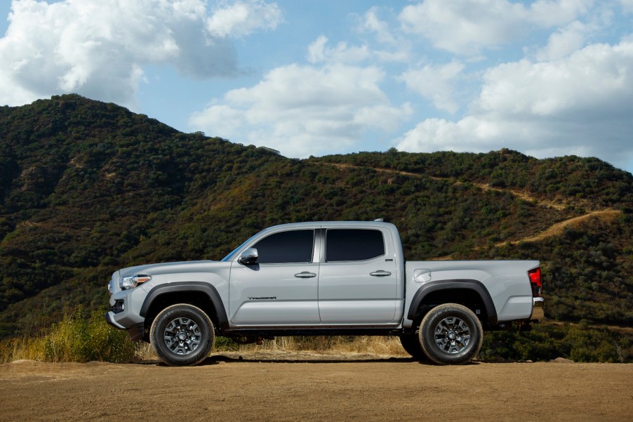 2021 Toyota Tacoma parked