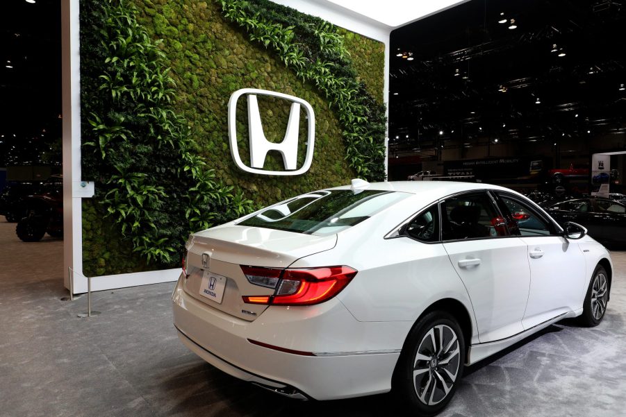 2020 Honda Accord Hybrid is on display at the 112th Annual Chicago Auto Show