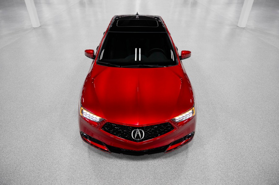 2020 TLX PMC Edition top view