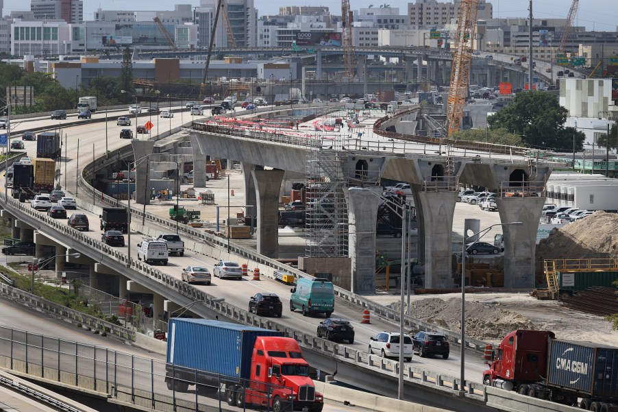 The stretch of Interstate 95 that runs through Miami, Florida, is one of America's most stressful roads