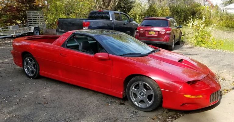 $5000 Custom Camaro Converted Ute Seems Like a Bargain