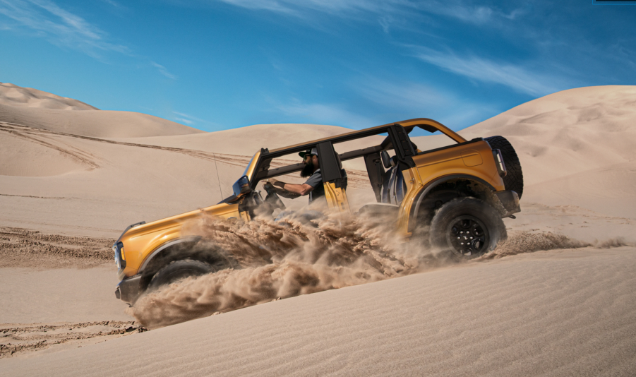 The new 2021 Ford Bronco specs make running through the dunes much easier