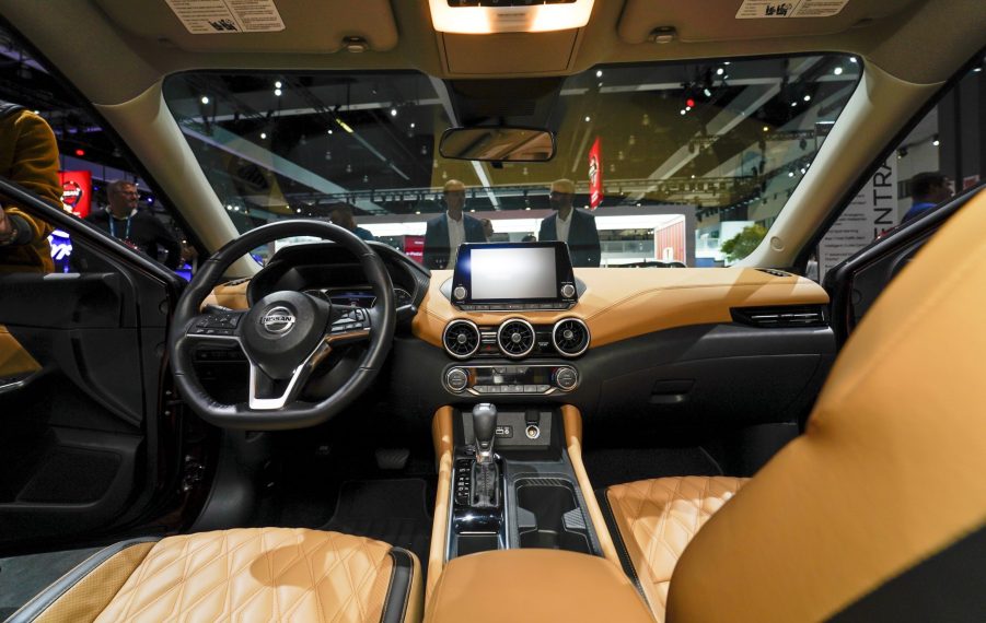 New nissan sentra interior