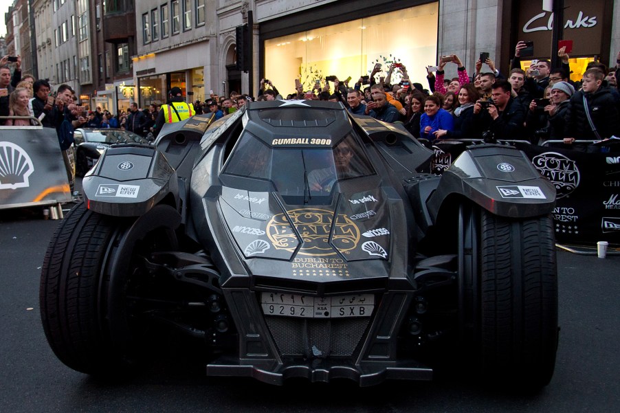 A Lamborghini Gallardo-based Batmobile