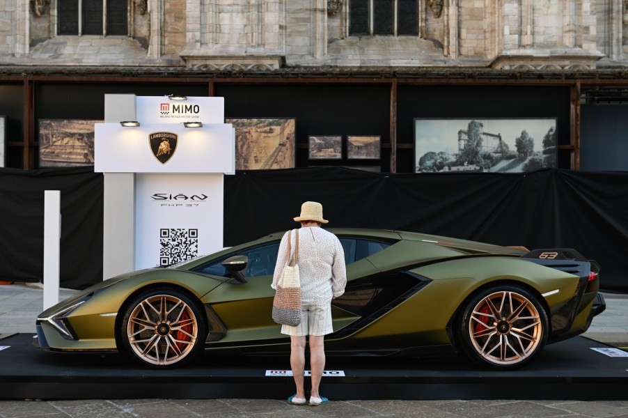 Lamborghini Sian hybrid supercar