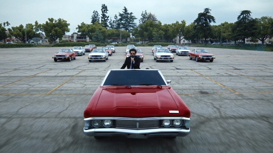 The Weeknd performs for the 2021 Billboard Music Awards, broadcast on May 23, 2021, at Microsoft Theater in Los Angeles, California