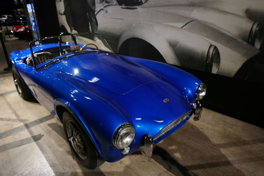 CSX2000, the first Shelby Cobra, in Shelby American's headquarters