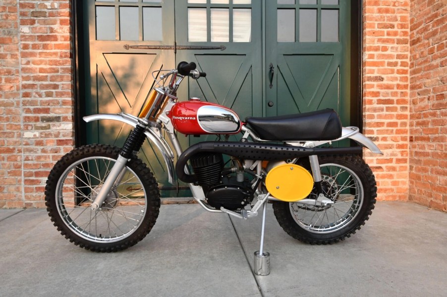 Steve McQueen's first Husqvarna VIking 360